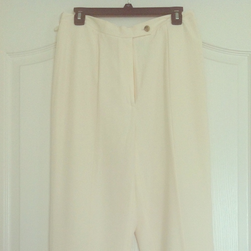 Liz Claiborne silk slacks, 12